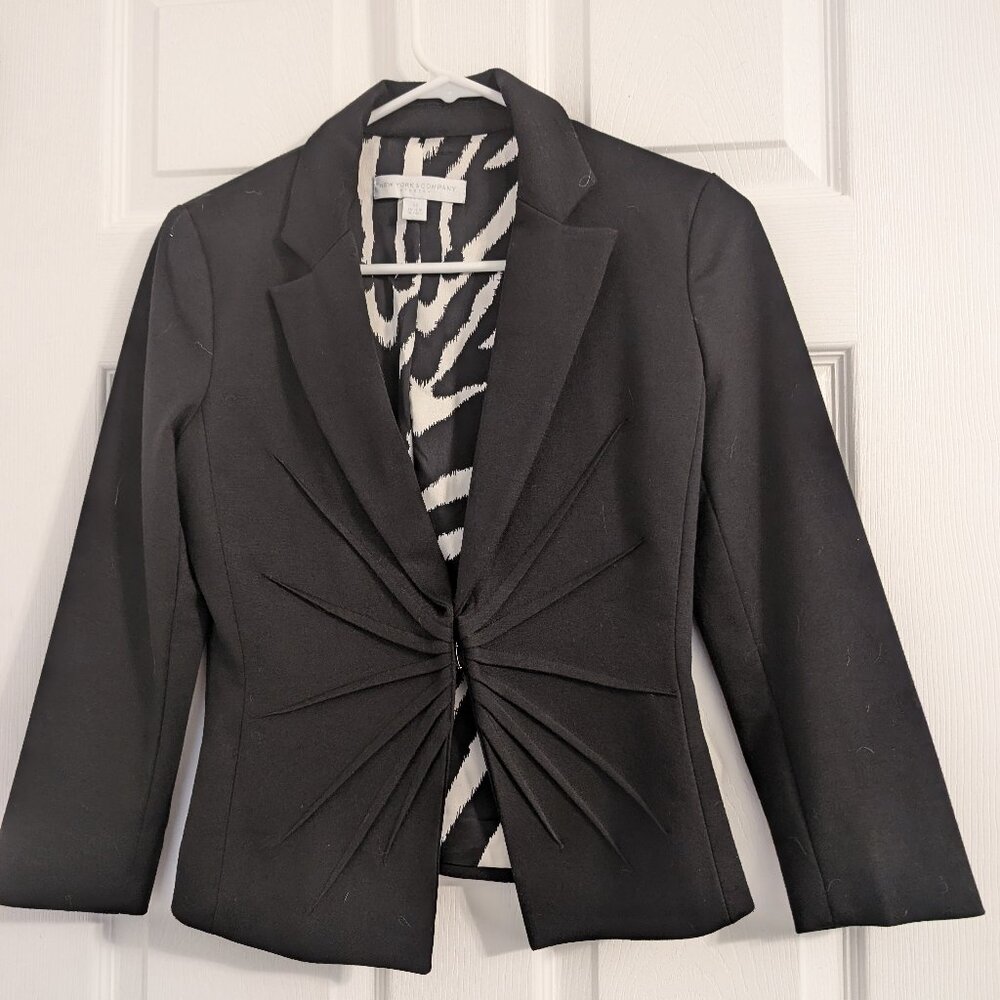 Women's black blazer
